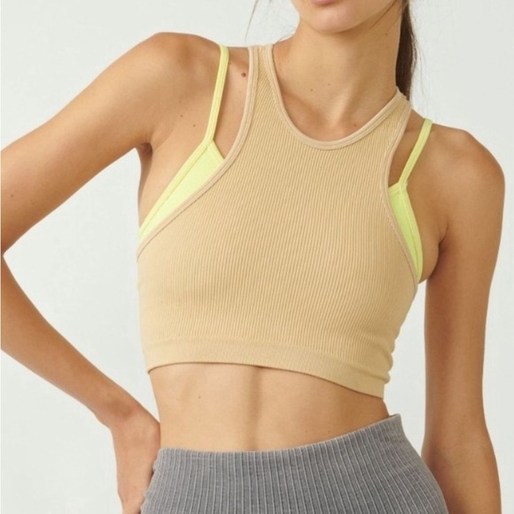 FREE PEOPLE MOVEMENT Free Throw Double Layer Cami - Picture 3 of 7